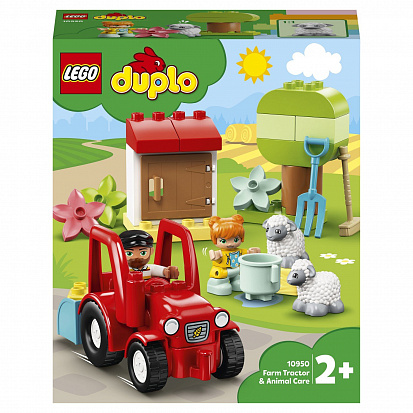 10950-L Конструктор LEGO DUPLO Town Фермерский трактор и животные фото