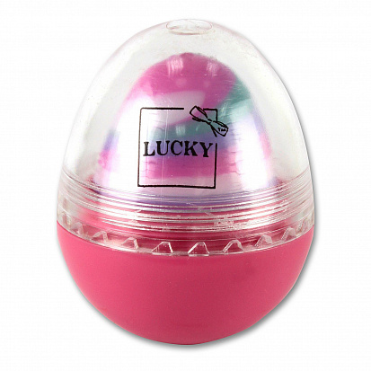 Фото Lucky Т11936 бальзам для губ - яйцо, малиновый щербет, на блистере 