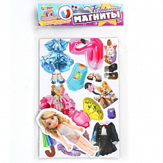 4630395007917 Модные наряды. Игра на магнитах в пакете с хедером. 160х260х10 мм. Умные игры