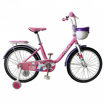Фото Велосипед TechTeam Melody 14" pink (сталь)