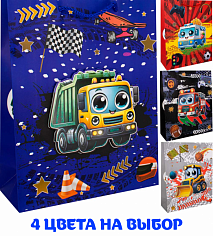 141V-1010 Пакет 26*32*10 см Машины 141V-1010