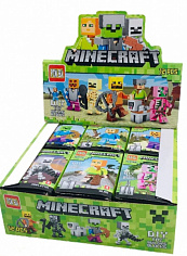 0180E Минифигурки конструктор PINBA My World, 6 видов в ассорти. [цена за шт.] (0180E)