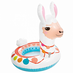 58221NP - llama Круг надувной Большие животные, от 3-6 лет, Лама 86*58 см