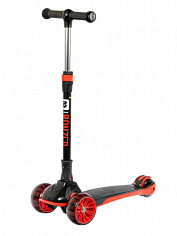 BS0030-120BB.BONZER.BRD20 Самокат детский BONDIBON BONZER, складной, широкие свет.колеса PU пер.120*