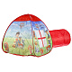миниатюра GFA-TONPP01-R Детская игровая палатка "играем вместе" "щенячий патруль", с тоннелем в сумке