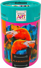8388 Пазл деревянный фигурный ANIMAL ART Фламинго 118 дет.