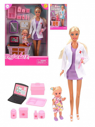 Фото 61680 Кукла Defa Lucy Детский доктор с аксесс., 11 предм., в ассорт.