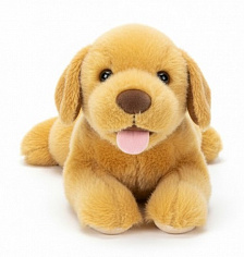 Мягкая игрушка Собака леж. с языком 45 см