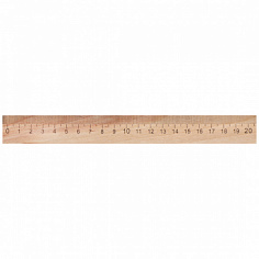 М-ЛМП-200 Линейка дерево 20см MAZARI