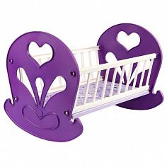 Огонек О-1588 Кровать-качалка. Фиолетовая