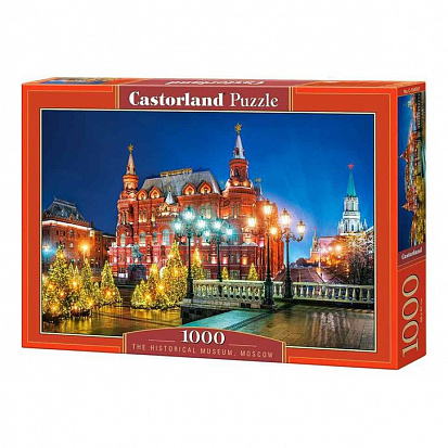Фото товара Пазлы C-104307 Исторический музей. Москва, 1000 деталей Castor Land