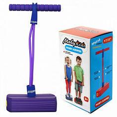 MobyJumper 68551 Тренажер для прыжков со звуко, фиолет.