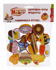 Mapacha 76515 Шнуровка-бусы Продукты