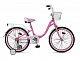 миниатюра FLORINA-N20-3 Велосипед розово-белый