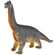 миниатюра ZY488953-IC Игрушка пластизоль динозавр брахиозавр 31*9*26 см, хэнтэг, звук ИГРАЕМ ВМЕСТЕ