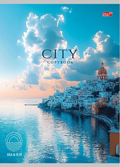 ПП-Т96-4872 Тетрадь А4 96л # "Profit" ГОРОД НА ПОБЕРЕЖЬЕ 1