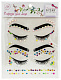 миниатюра 1toy Т20936 Lukky Fashion стразы для глаз Россыпь самоцветов,17,5х13 см см,карта, пакет 