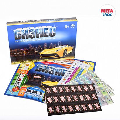 Фото товара МТ12028 Настольная экономическая игра "Бизнес 2" 