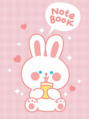 MyArt. БЛОКНОТ в линию K-Notebook. Кролик