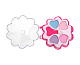 миниатюра IT106455 Косметика для детей "Girl's Club" в наборе: тени в 3-х цветах: розовый, голубой, фиолетовый