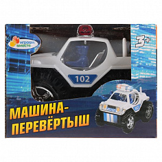 B1640167-R Машина-перевертыш на бат., 11,5*9*8,5см ИГРАЕМ ВМЕСТЕ