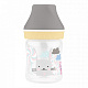 миниатюра LUBBY23571 арт.23571/12 Бутылочка для кормления с мол. соск. с клап., шир. горл., от 0 мес, 125 мл, 
