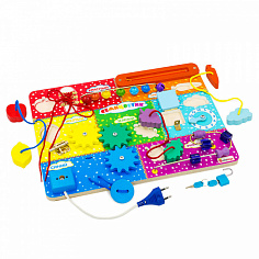 ББ315 Бизиборд Семицветик, 400*300*35 мм