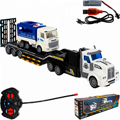 FCJ1099127 Автовоз на р/у Young Racer MK200-17 с полицией в кор.