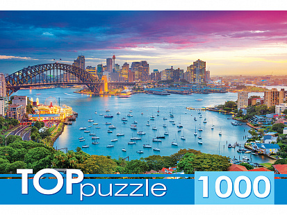Фото ГИТП1000-2156 TOPpuzzle. ПАЗЛЫ 1000 элементов. ГИТП1000-2156 Австралия. Сидней
