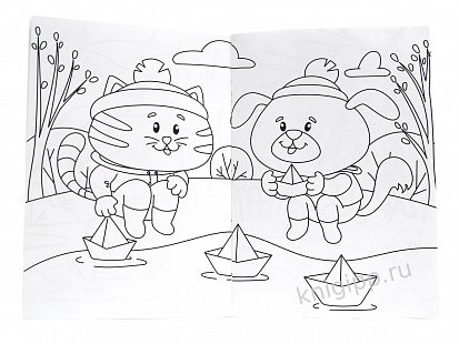 РАСКРАСКИ А5 эконом ВЕСЁЛЫЕ КАРТИНКИ. ВРЕМЕНА ГОДА фото