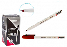 Ручка шариковая PIANO "CORRECT", 0,7 мм, треугольный корпус, красная (50/2000) (РТ-1159/красн./)