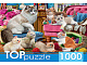 миниатюра ХТП1000-2158 TOPpuzzle. ПАЗЛЫ 1000 элементов. ХТП1000-2158 Озорные котята
