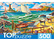 миниатюра П500-0735 TOPpuzzle. ПАЗЛЫ 500 элементов. П500-0735 НА БЕРЕГУ МОРЯ