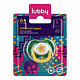 миниатюра LUBBY13657 LUBBY Соска-пустышка"Любимая",от 6мес,силикон,симметричный сосок,колько,колпачок