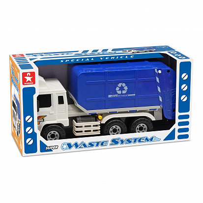 40378 Дасунг Игрушка Мусоровоз синий Daesung фото  в Белогорске купить