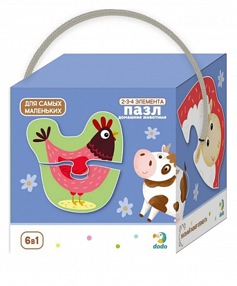 Фото товара Пазл Dodo 6 в 1 300152