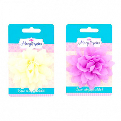 Фото товара 455045 Резинка для волос "Весенний веток", текстиль.