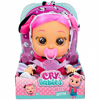 Фото 40884 Край Бебис Кукла Дотти Dressy интерактивная плачущая Cry Babies
