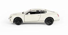 24018W Машинка WELLY 1:24 Bentley Continental Supersports, белый