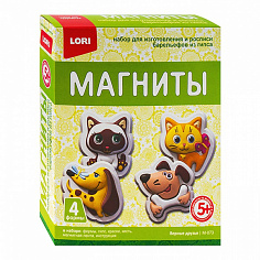 LORI М-073 Магниты из гипса "Верные друзья"