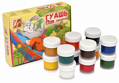 Гуашь 12 цв. Луч ZOO по 15мл.1252-08