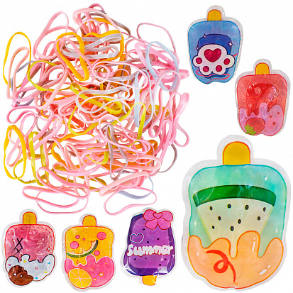 Фото товара FG231103019C Набор резинок для волос FG231103019C цена за 1 шт., упак 12 шт.