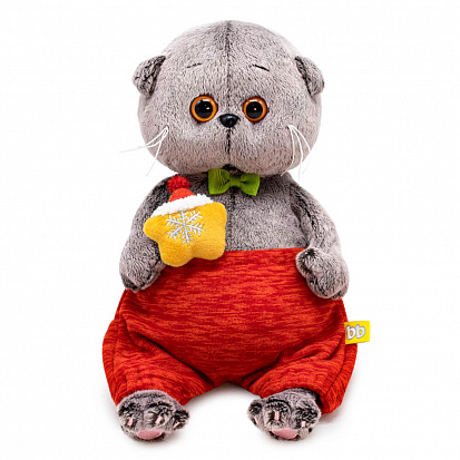 Фото товара BB-127 Басик BABY с новогодней игрушкой