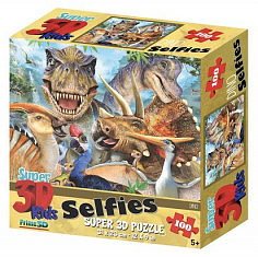 PR13604 "Динозавры селфи" ("Dinosaur Selfie"), 100 деталей/H.Robinson