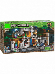 ZY956513 Конструктор "Приключение в шахтах" 666 дет. в/к 53*30,5*7 см.