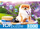 миниатюра ШТТП1000-9859 TOPpuzzle. ПАЗЛЫ 1000 элементов. ШТТП1000-9859 Шпиц в саду