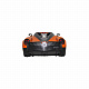 миниатюра 1251198JB ТМ "Автопанорама" Машинка металлическая, 1:24, Pagani Huayra Roadster, оранж, открываются 