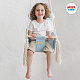 миниатюра МТ 70501 Качели подвесные Sweet Bear. Цвет: лазурный 