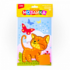 LORI Кэ-007 Мягкая мозаика. Малый набор "Котёнок"