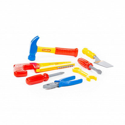 Фото товара ПОЛЕ53701 Набор инструментов №7 (7 элементов) (в пакете)